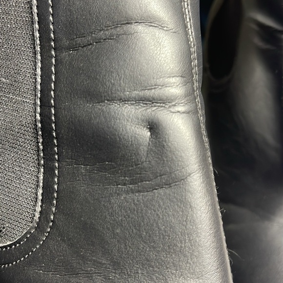 H & M Divided Chelsea Black  Round Toe Ankle Boots Size 40 - Picture 11 of 11